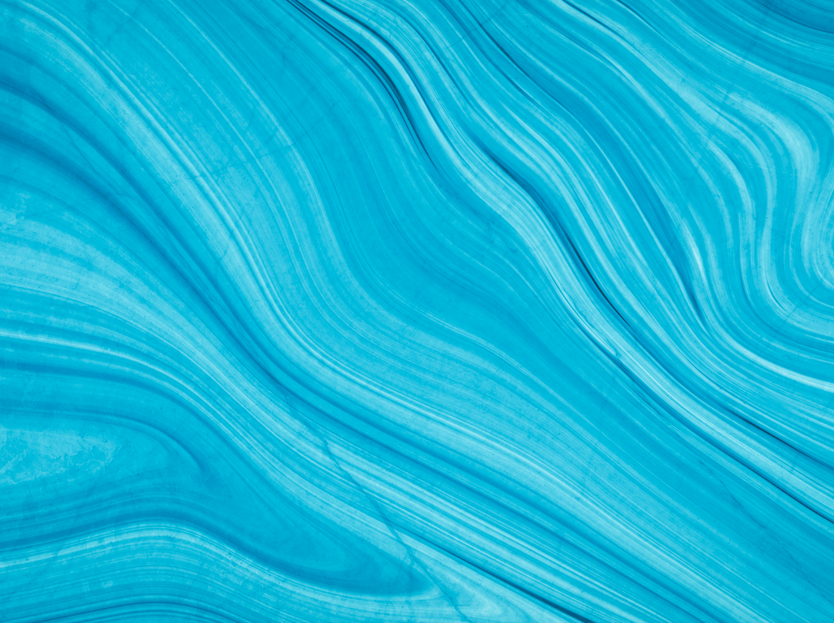Vibrant swirling blue marbled artwork