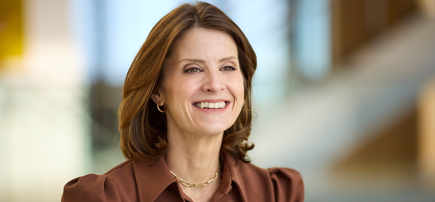 Anna Rotman environmental shot smiling